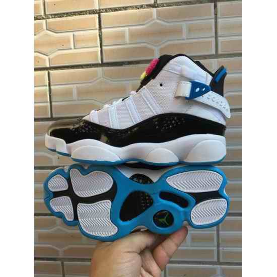 Nike Air Jordan Six Rings Men Shoes White Black